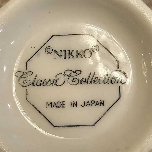 Nikko Christmastime Mugs Cups Set of 4 Vintage - Picture 11 of 11